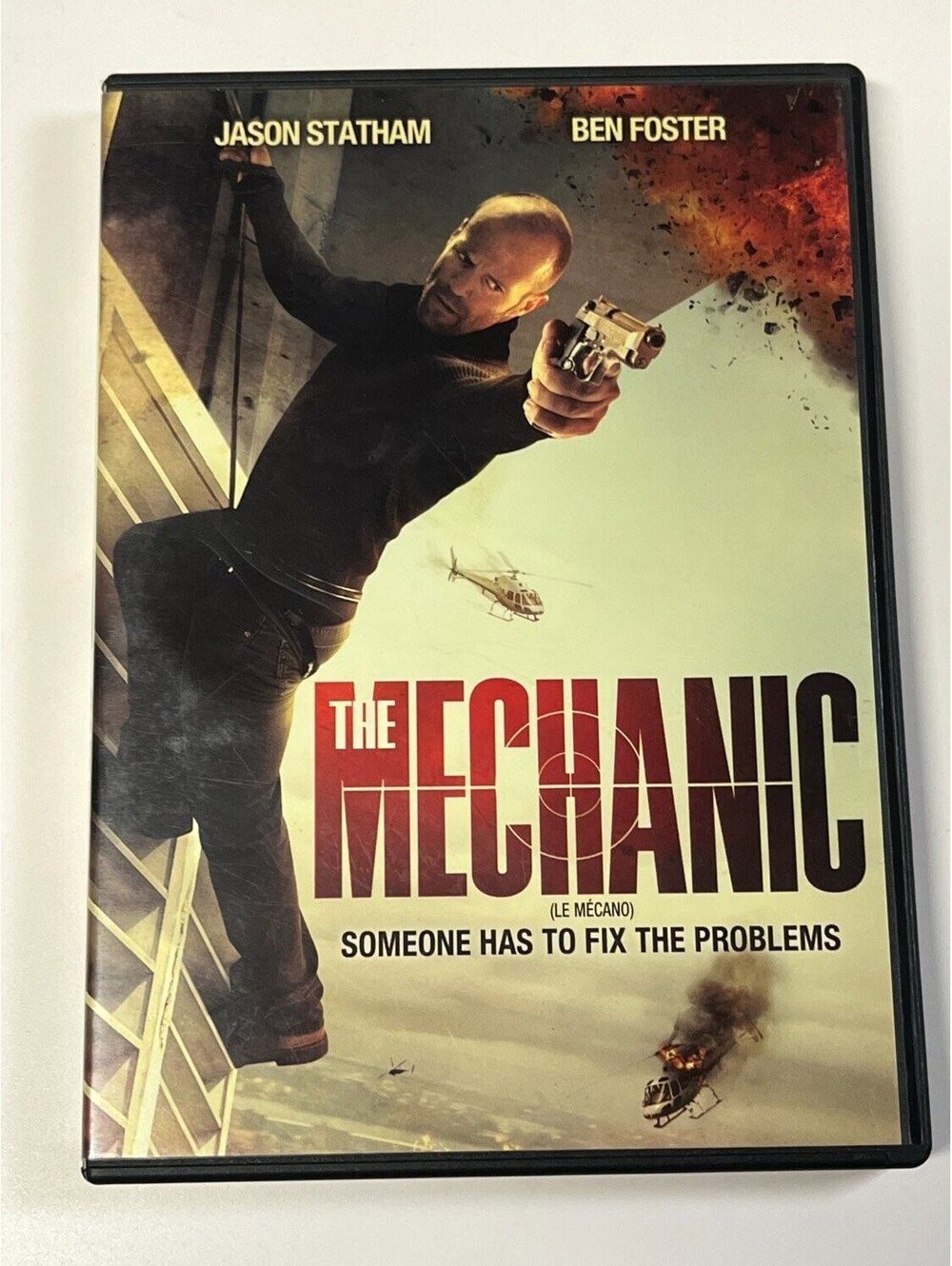 The Mechanic DVD Widescreen Jason Statham Action & Simon West